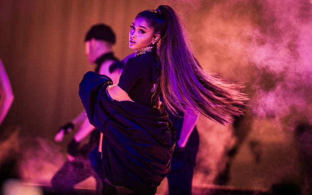 American pop singer Ariana Grande performs at Ziggo Dome as part of her Dangerous Woman Tour, Amsterdam, Netherlands, 14