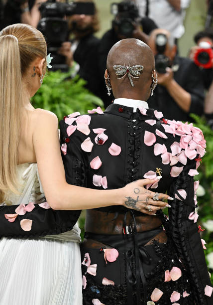 Ariana Grande and Cynthia Erivo at the 2024 Met Gala: "Sleeping Beauties: Reawakening Fashion" held at The Metropolitan 