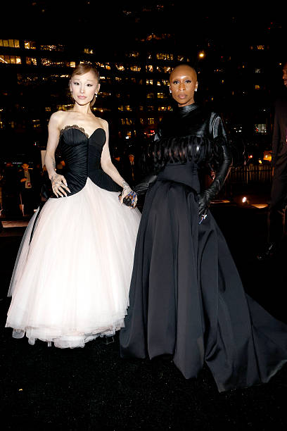 Ariana Grande and Cynthia Erivo attend as Universal Pictures proudly presents the WICKED FOR GOOD US Premiere on November 17, 2025 in New York City. (408×612)
