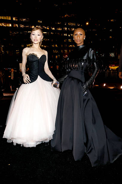 Ariana Grande and Cynthia Erivo attend as Universal Pictures proudly presents the WICKED FOR GOOD US Premiere on Novembe