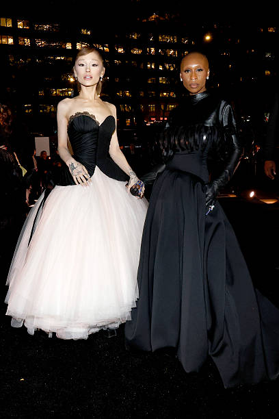 Ariana Grande and Cynthia Erivo attend as Universal Pictures proudly presents the WICKED FOR GOOD US Premiere on Novembe