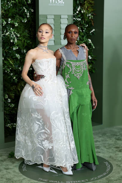 Ariana Grande and Cynthia Erivo attend the WSJ. Magazine 2024 Innovator Awards on October 29, 2024 in New York City