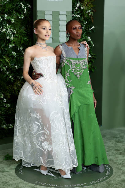 Ariana Grande and Cynthia Erivo attend the WSJ. Magazine 2024 Innovator Awards on October 29, 2024 in New York City