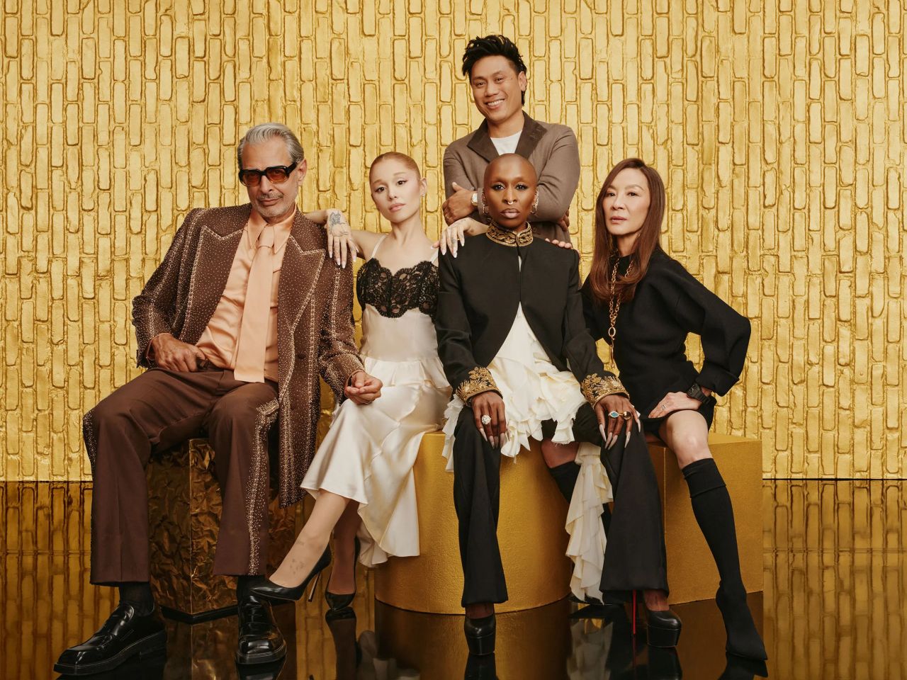 Ariana Grande and Cynthia Erivo Channel Regal Contrast in Vanity Fair’s 2025 Studio Portrait (1280×960)
