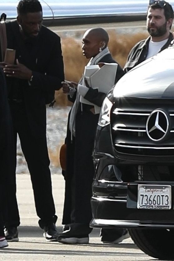 Ariana Grande and Cynthia Erivo Take a Quick Jet to LA 04.01.2025 (558×836)