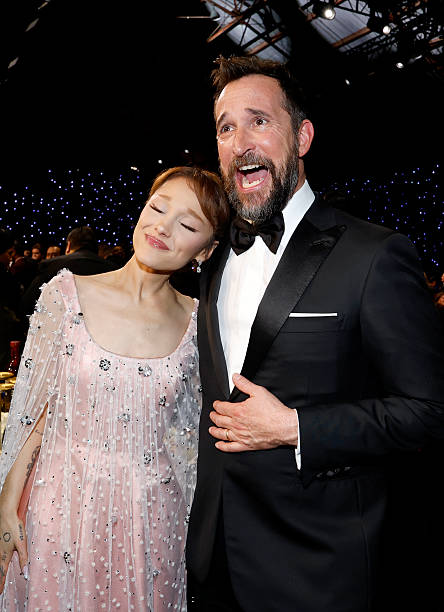 Ariana Grande and Noah Wyle attend the 31st Annual Critics Choice Awards at Barker Hangar on January 04, 2026 in Santa Monica, California. — frame 102/105 (444×612)
