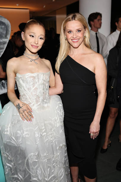 Ariana Grande and Reese Witherspoon attend the WSJ. Magazine 2024 Innovator Awards on October 29, 2024 in New York City