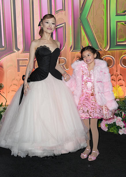 Ariana Grande and Scarlett Spears at the "Wicked: For Good" New York Premiere held at Lincoln Center for the Performing 