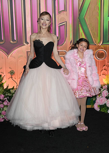 Ariana Grande and Scarlett Spears at the "Wicked: For Good" New York Premiere held at Lincoln Center for the Performing 