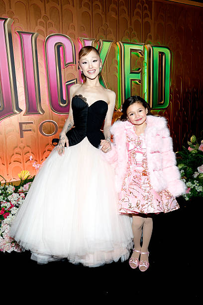 Ariana Grande and Scarlett Spears attend as Universal Pictures proudly presents the WICKED FOR GOOD US Premiere on Novem