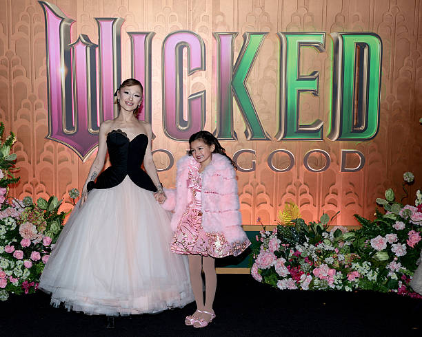 Ariana Grande and Scarlett Spears attend as Universal Pictures proudly presents the WICKED FOR GOOD US Premiere on Novem