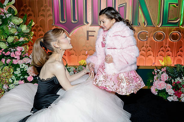 Ariana Grande and Scarlett Spears attend as Universal Pictures proudly presents the WICKED FOR GOOD US Premiere on Novem