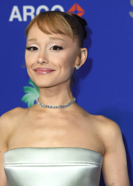Ariana Grande arrives at the 36th Annual Palm Springs International Film Festival Film Awards at Palm Springs Convention