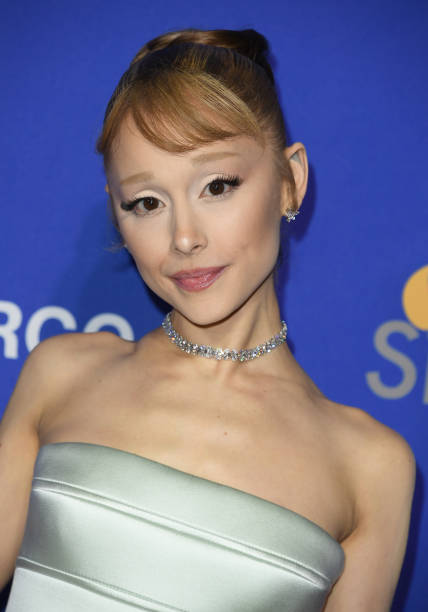 Ariana Grande arrives at the 36th Annual Palm Springs International Film Festival Film Awards at Palm Springs Convention