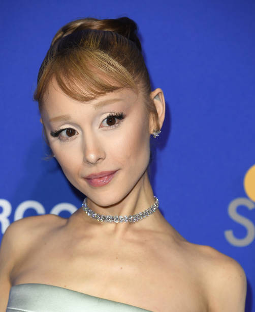 Ariana Grande arrives at the 36th Annual Palm Springs International Film Festival Film Awards at Palm Springs Convention