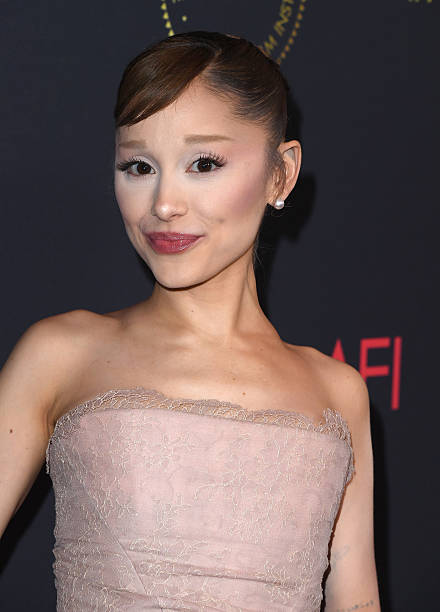 Ariana Grande arrives at the AFI Awards Luncheon at Four Seasons Hotel Los Angeles at Beverly Hills on January 09, 2026 in Los Angeles, California. — frame 15/47 (440×612)