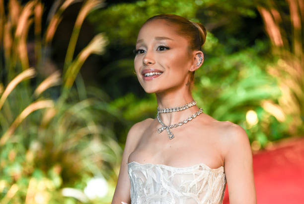 Ariana Grande arrives to the 2024 WSJ Magazines Innovator Awards at Museum of Modern Art on October 29, 2024 in New York