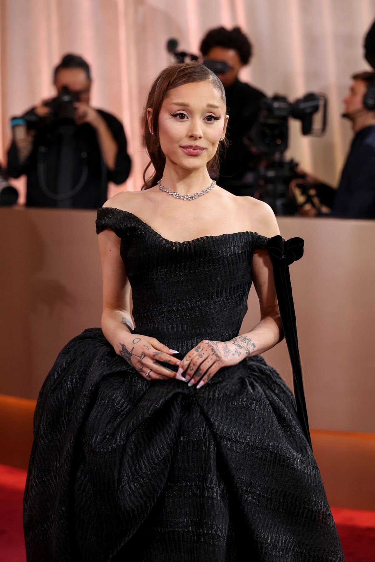 ARIANA GRANDE at 83rd Annual Golden Globe Awards in Beverly Hills 01/11/2026