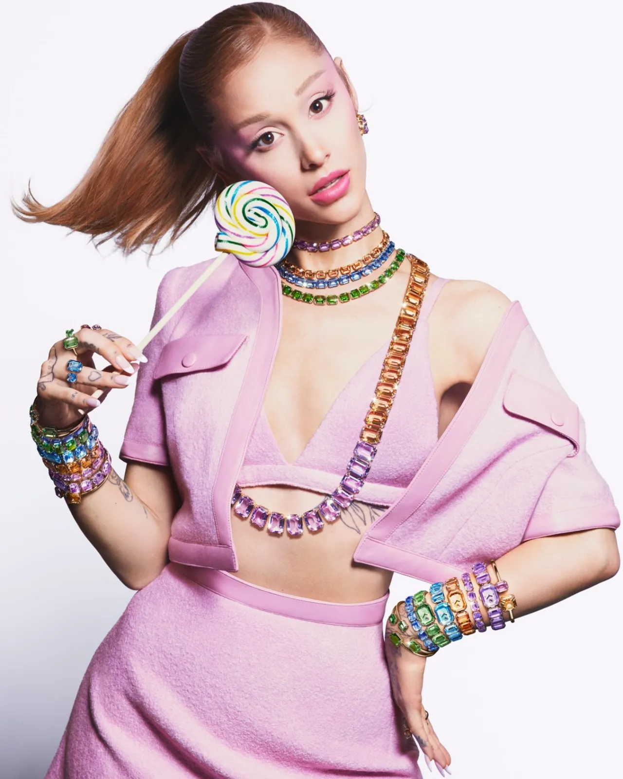 Ariana Grande at Swarovski Summertime Campaign Launch June 2026