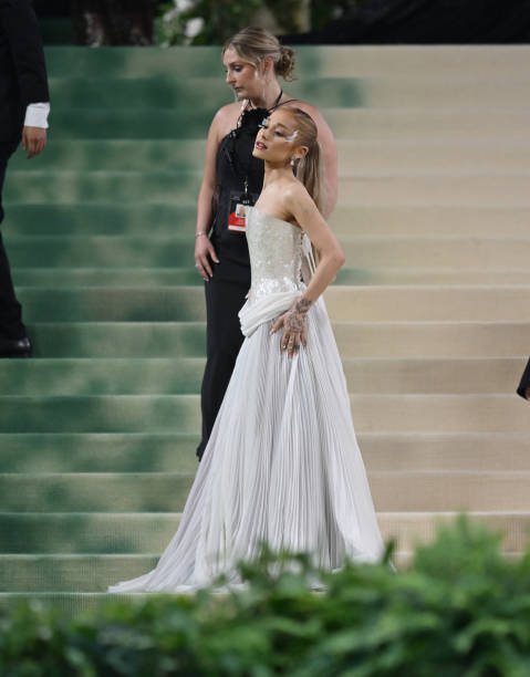 Ariana Grande at The 2024 Met Gala Celebrating "Sleeping Beauties: Reawakening Fashion" at The Metropolitan Museum of Ar