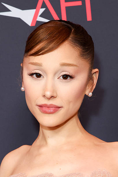 Ariana Grande at the 2026 AFI Awards held at the Four Seasons Beverly Hills on January 09, 2026 in Los Angeles, California. — frame 8/9 (408×612)