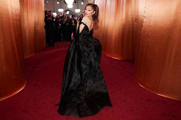 Ariana Grande at the 83rd Annual Golden Globes held at The Beverly Hilton on January 11, 2026 in Beverly Hills, Californ