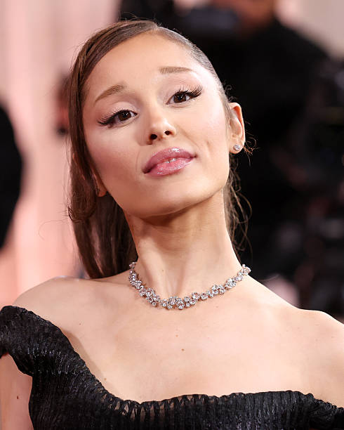 Ariana Grande at the 83rd Annual Golden Globes held at The Beverly Hilton on January 11, 2026 in Beverly Hills, Californ
