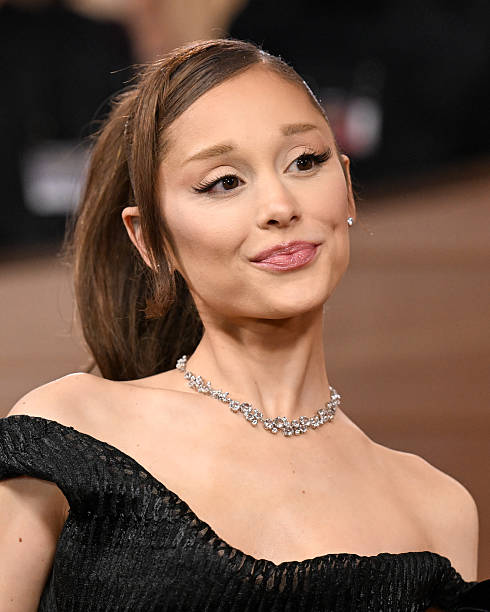 Ariana Grande at the 83rd Annual Golden Globes held at The Beverly Hilton on January 11, 2026 in Beverly Hills, Californ