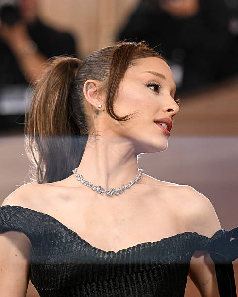 Ariana Grande at the 83rd Annual Golden Globes held at The Beverly Hilton on January 11, 2026 in Beverly Hills, Californ