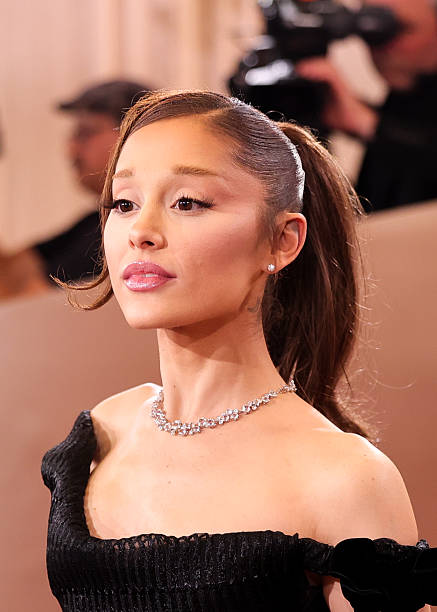 Ariana Grande at the 83rd Annual Golden Globes held at The Beverly Hilton on January 11, 2026 in Beverly Hills, Californ