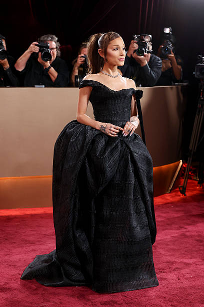 Ariana Grande at the 83rd Annual Golden Globes held at The Beverly Hilton on January 11, 2026 in Beverly Hills, Californ