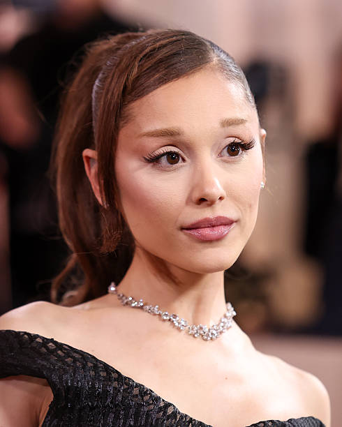 Ariana Grande at the 83rd Annual Golden Globes held at The Beverly Hilton on January 11, 2026 in Beverly Hills, Californ