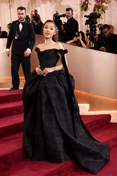 Ariana Grande at the 83rd Annual Golden Globes held at The Beverly Hilton on January 11, 2026 in Beverly Hills, Californ