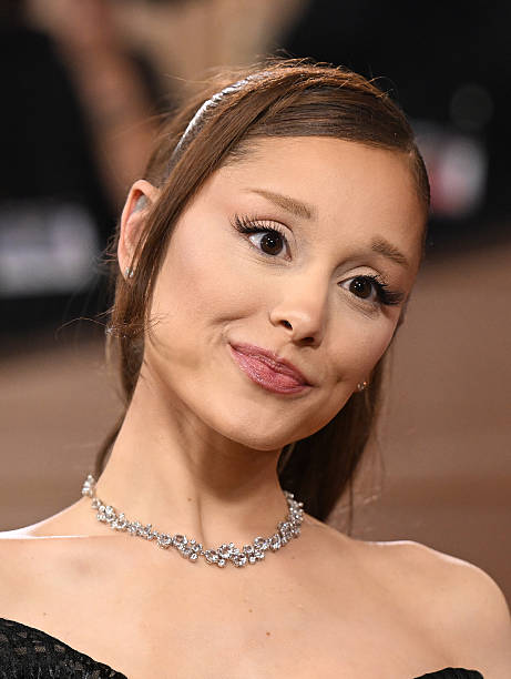 Ariana Grande at the 83rd Annual Golden Globes held at The Beverly Hilton on January 11, 2026 in Beverly Hills, Californ