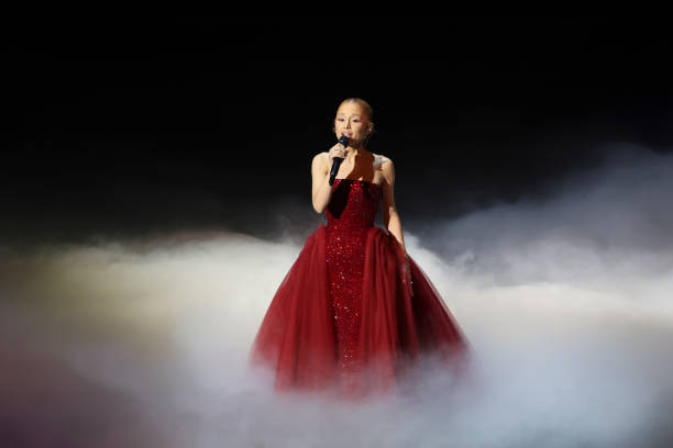 Ariana Grande at the 97th Oscars held at the Dolby Theatre on March 2, 2025 in Hollywood, California. — frame 16/93 (612×408)
