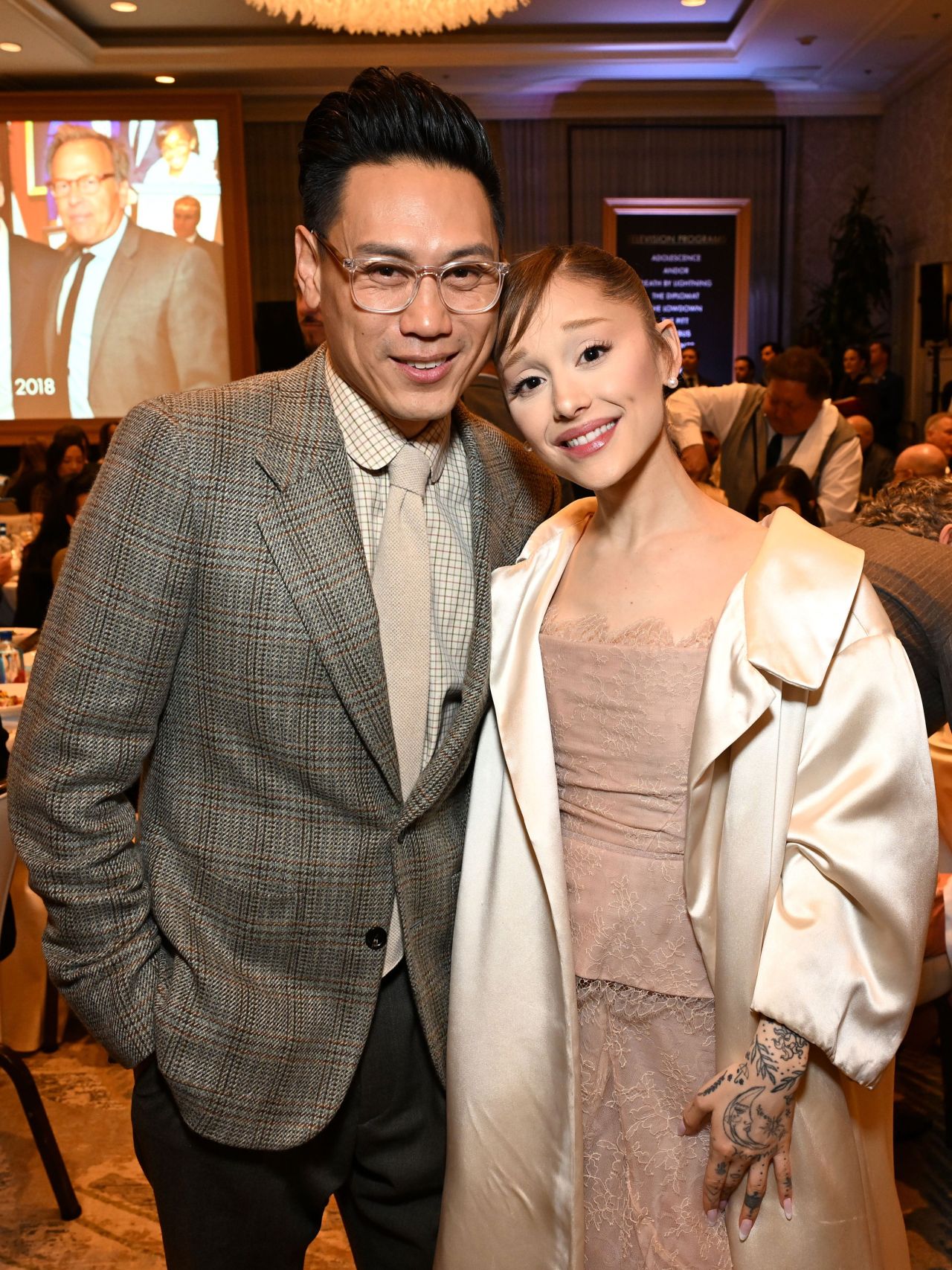 Ariana Grande at the AFI Awards in Los Angeles January 2026 — frame 8/12 (1280×1707)