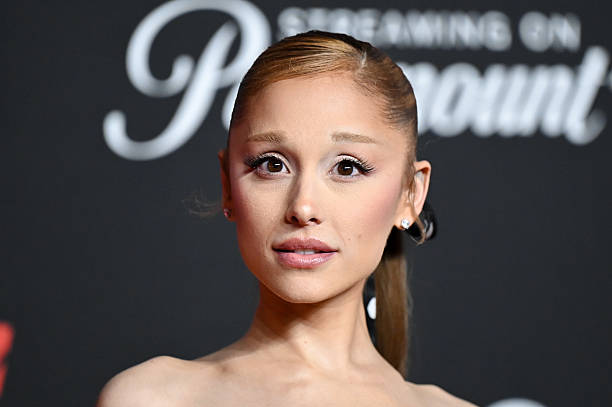 Ariana Grande at the MTV Video Music Awards 2025 held at UBS Arena on September 07, 2025 in New York, New York. — frame 83/100 (612×407)