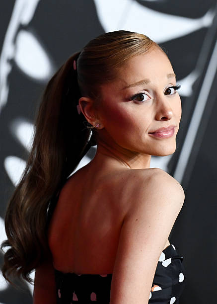 Ariana Grande at the MTV Video Music Awards 2025 held at UBS Arena on September 07, 2025 in New York, New York