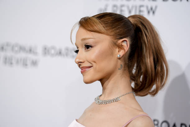 Ariana Grande at The National Board of Review Gala at Cipriani on January 07, 2025 in New York, New York. — frame 62/76 (612×408)