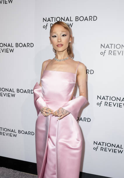 Ariana Grande at The National Board of Review Gala at Cipriani on January 07, 2025 in New York, New York