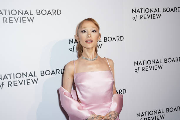 Ariana Grande at The National Board of Review Gala at Cipriani on January 07, 2025 in New York, New York
