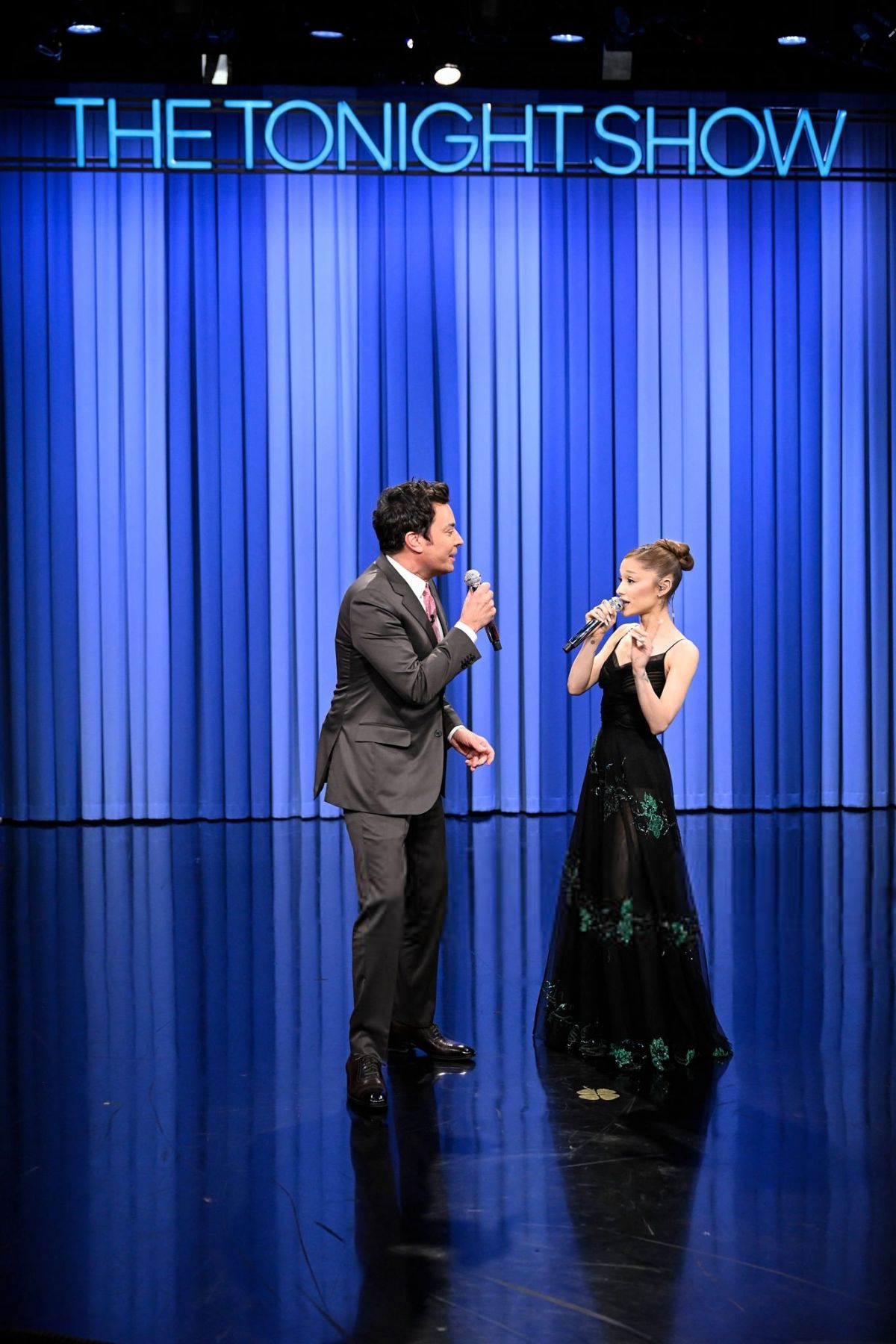 ARIANA GRANDE at Tonight Show Starring Jimmy Fallon 11/18/2025