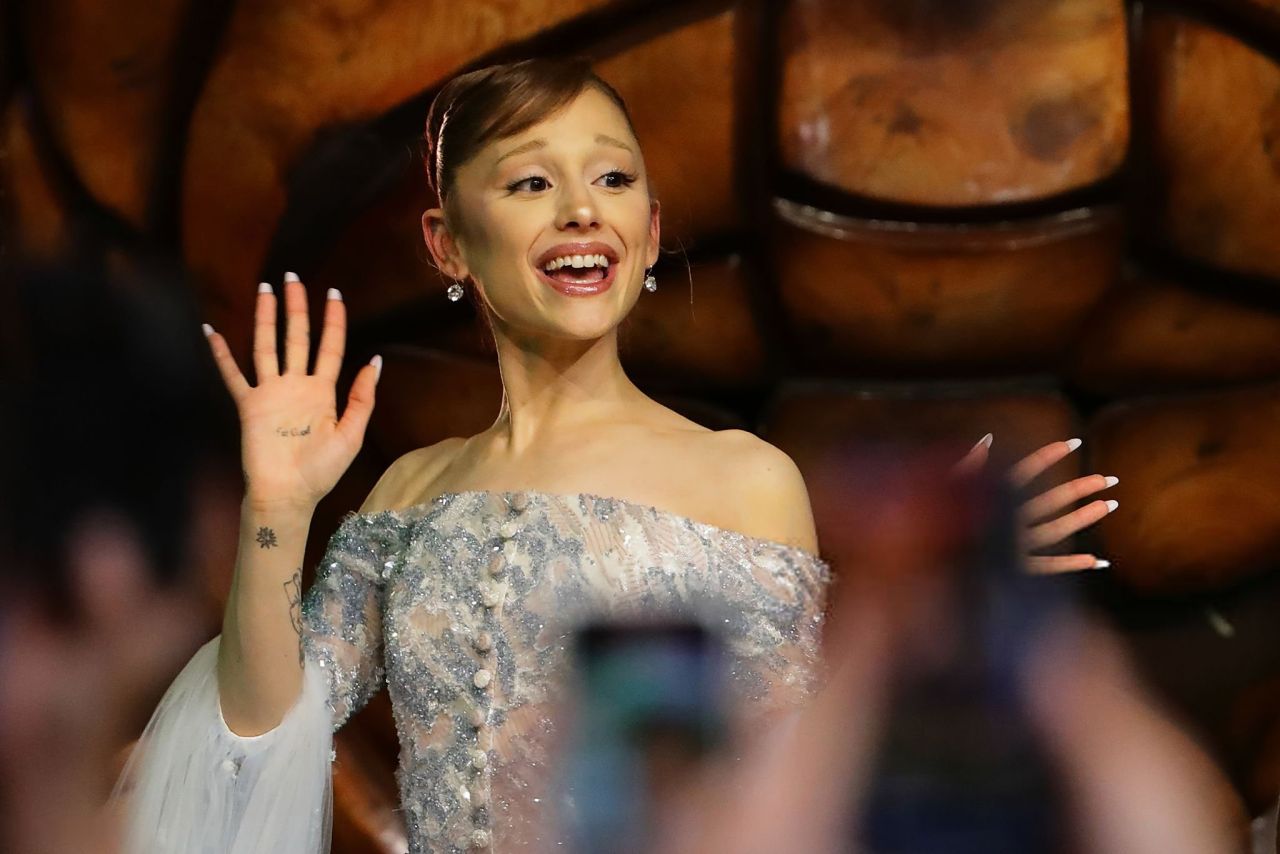 Ariana Grande at Wicked: For Good Premiere in Singapore November 2025