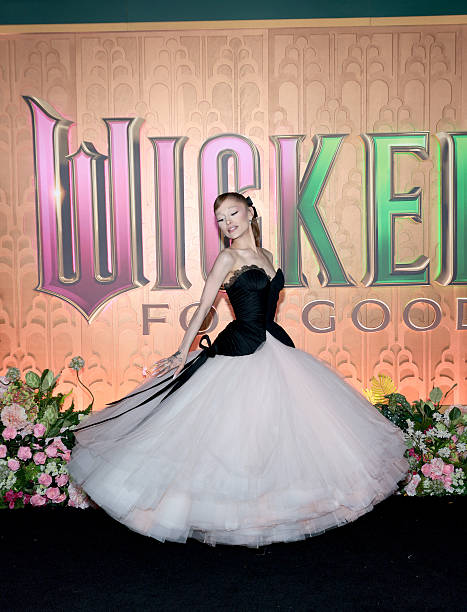 Ariana Grande attends as Universal Pictures proudly presents the WICKED FOR GOOD US Premiere on November 17, 2025 in New