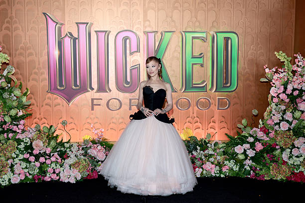 Ariana Grande attends as Universal Pictures proudly presents the WICKED FOR GOOD US Premiere on November 17, 2025 in New