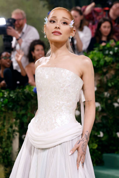 Ariana Grande attends the 2024 Costume Institute Benefit for "Sleeping Beauties: Reawakening Fashion" at The Metropolita