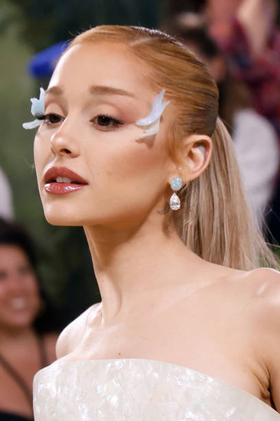 Ariana Grande attends the 2024 Costume Institute Benefit for "Sleeping Beauties: Reawakening Fashion" at The Metropolita