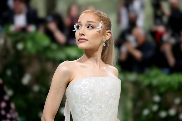 Ariana Grande attends The 2024 Met Gala Celebrating "Sleeping Beauties: Reawakening Fashion" at The Metropolitan Museum 