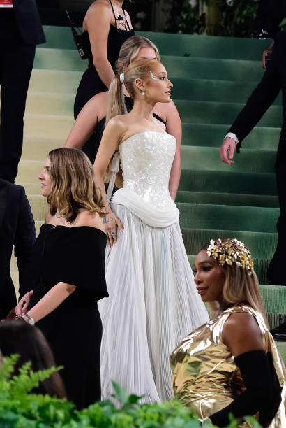 Ariana Grande — The 2024 Met Gala Celebrating "Sleeping Beauties: Reawakening Fashion" - Street Sightings