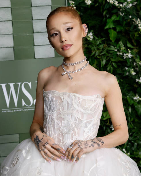 Ariana Grande attends the 2024 WSJ Magazines Innovator Awards at Museum of Modern Art on October 29, 2024 in New York Ci